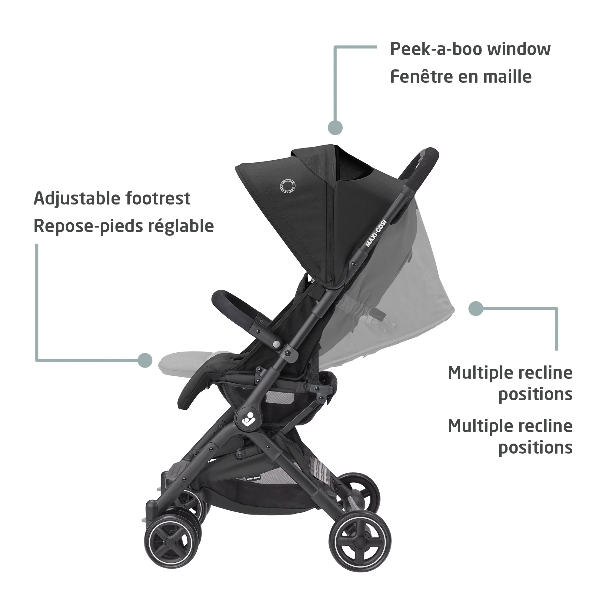Poussette ultra-compacte MAXI COSI Lara 