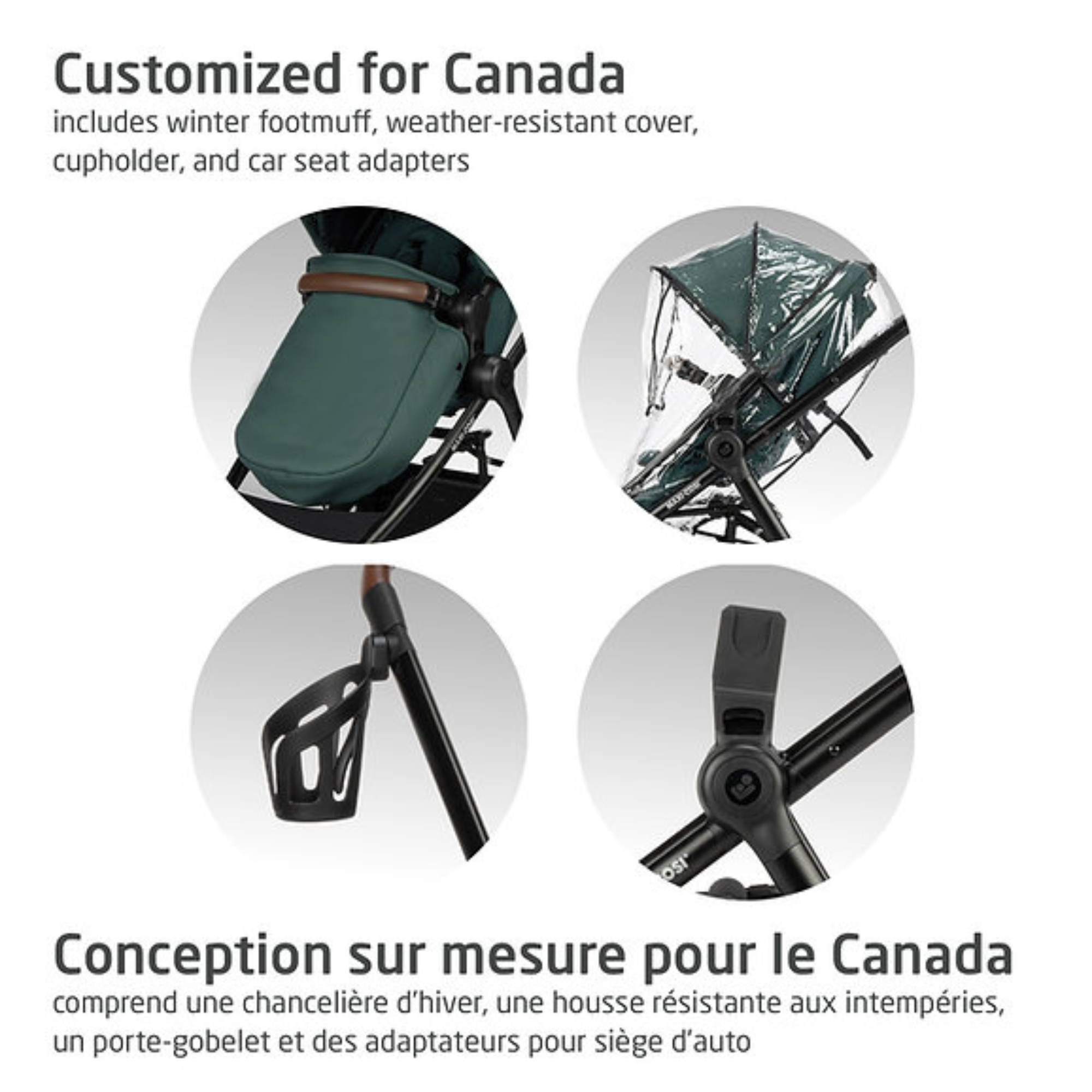 MAXI COSI Zelia Luxe Système de voyage modulaire 5-en-1