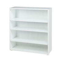 Thumbnail for MAXTRIX 4 Shelf Bookcase - White