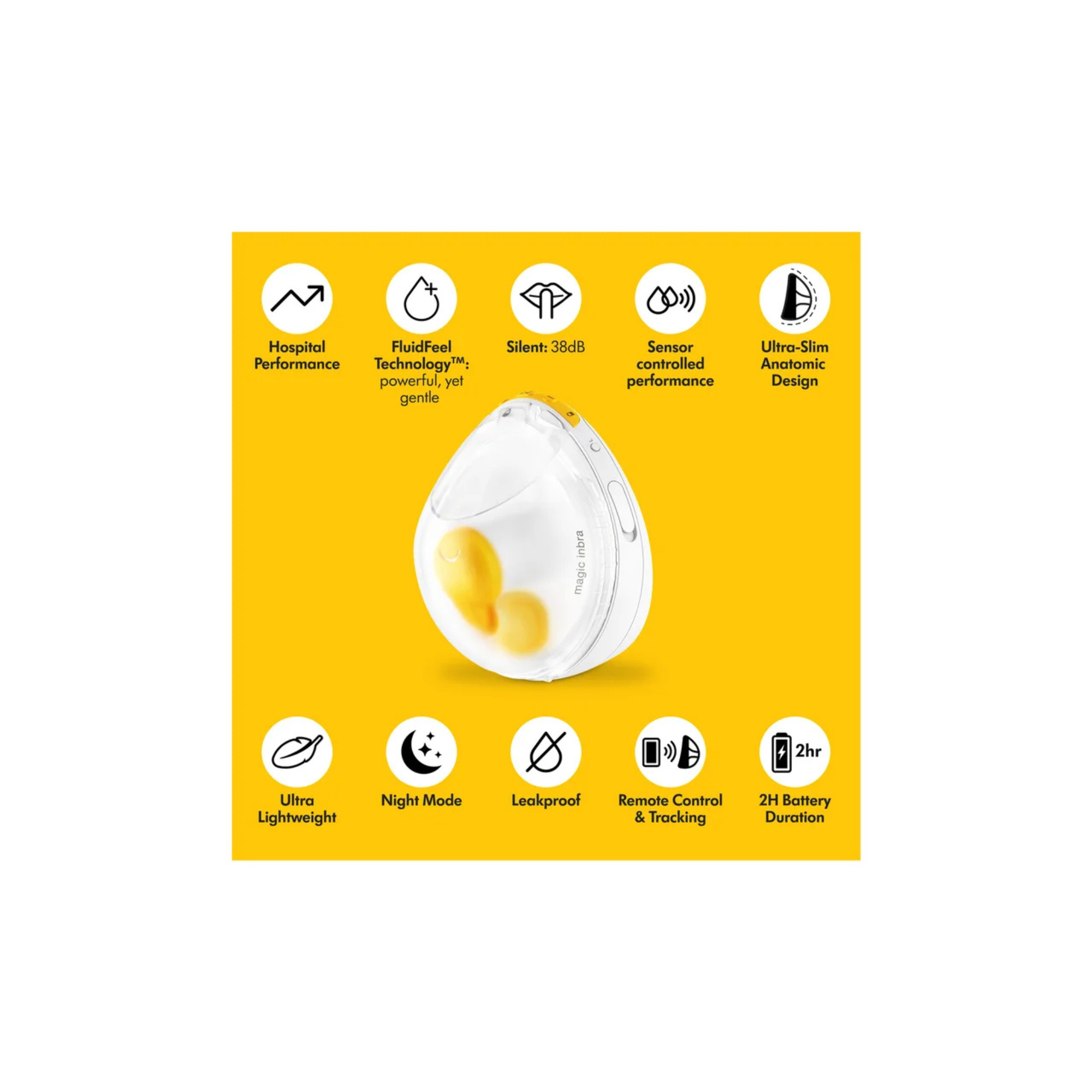 MEDELA Magic InBra Double Electric Breast Pump