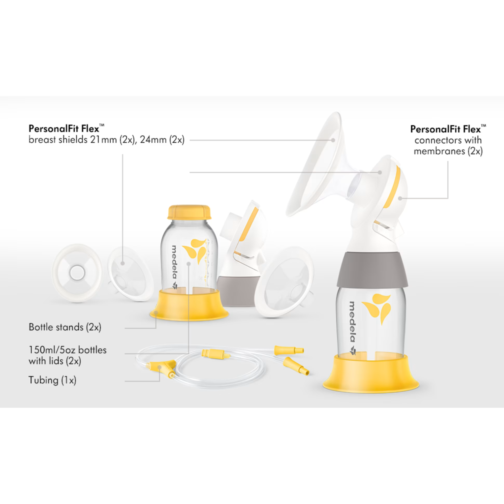 MEDELA PersonalFit Flex Double Pumping Kit for Pump In Style