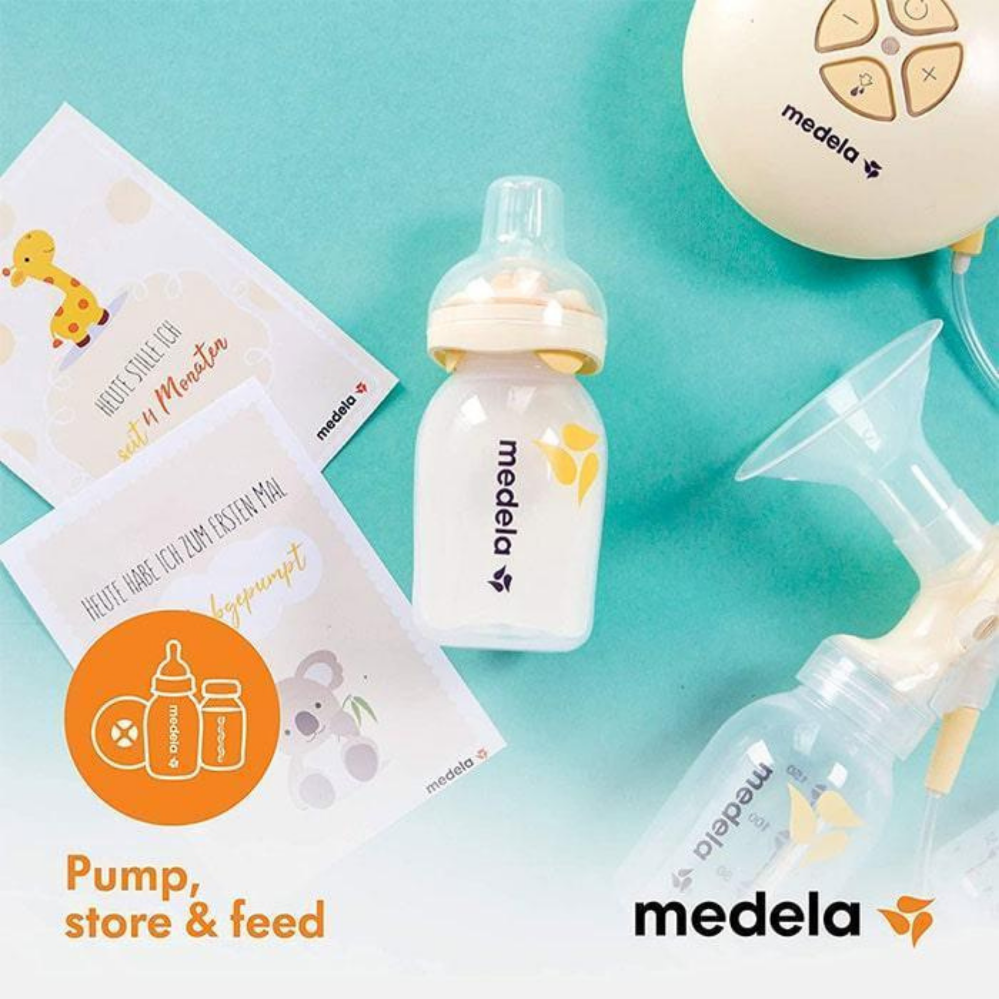 MEDELA 150ml Breast Milk Bottle