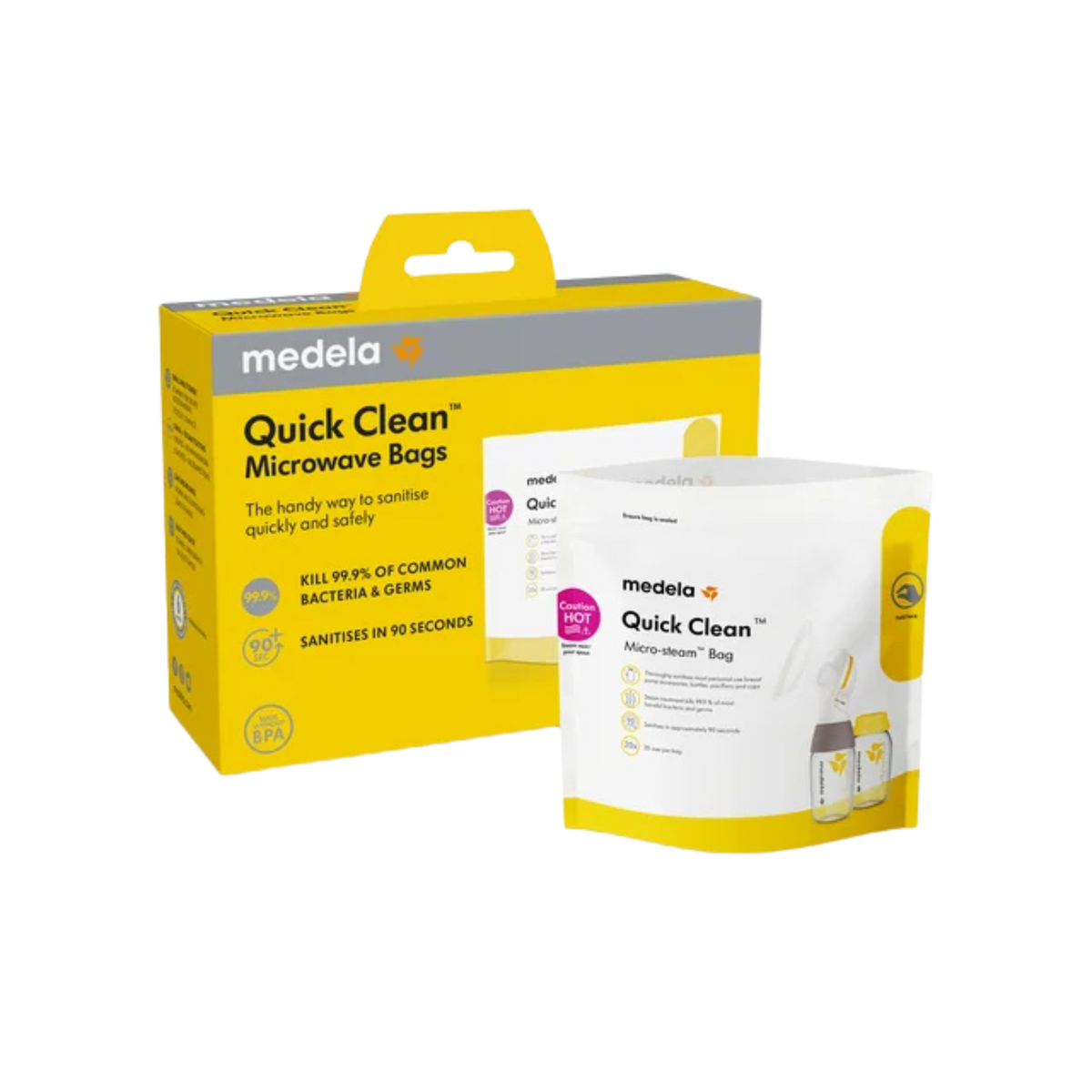 MEDELA Quick Clean Micro-Steam Bags (5 Pack)