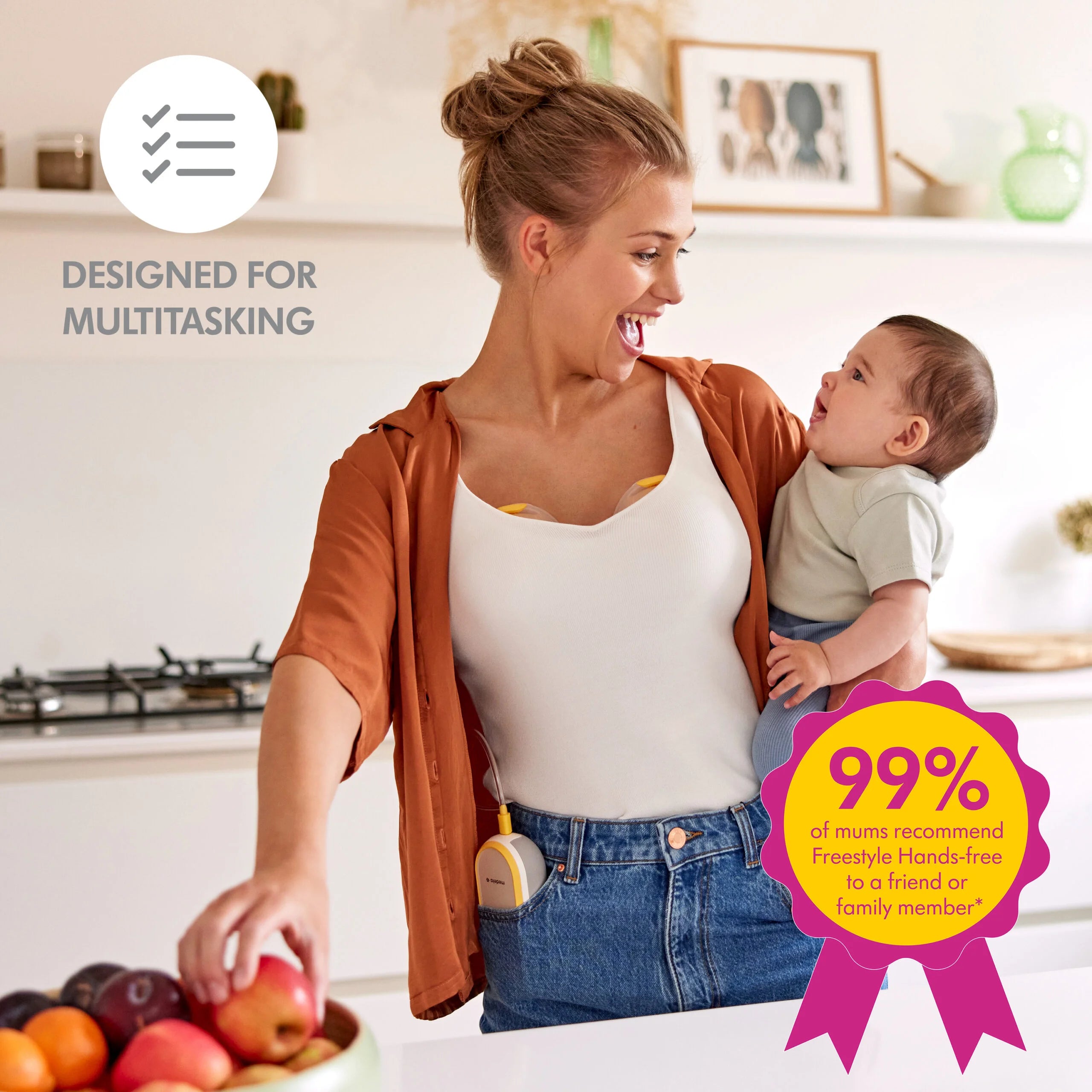 MEDELA Freestyle Hands-free Double Electric Breast Pump