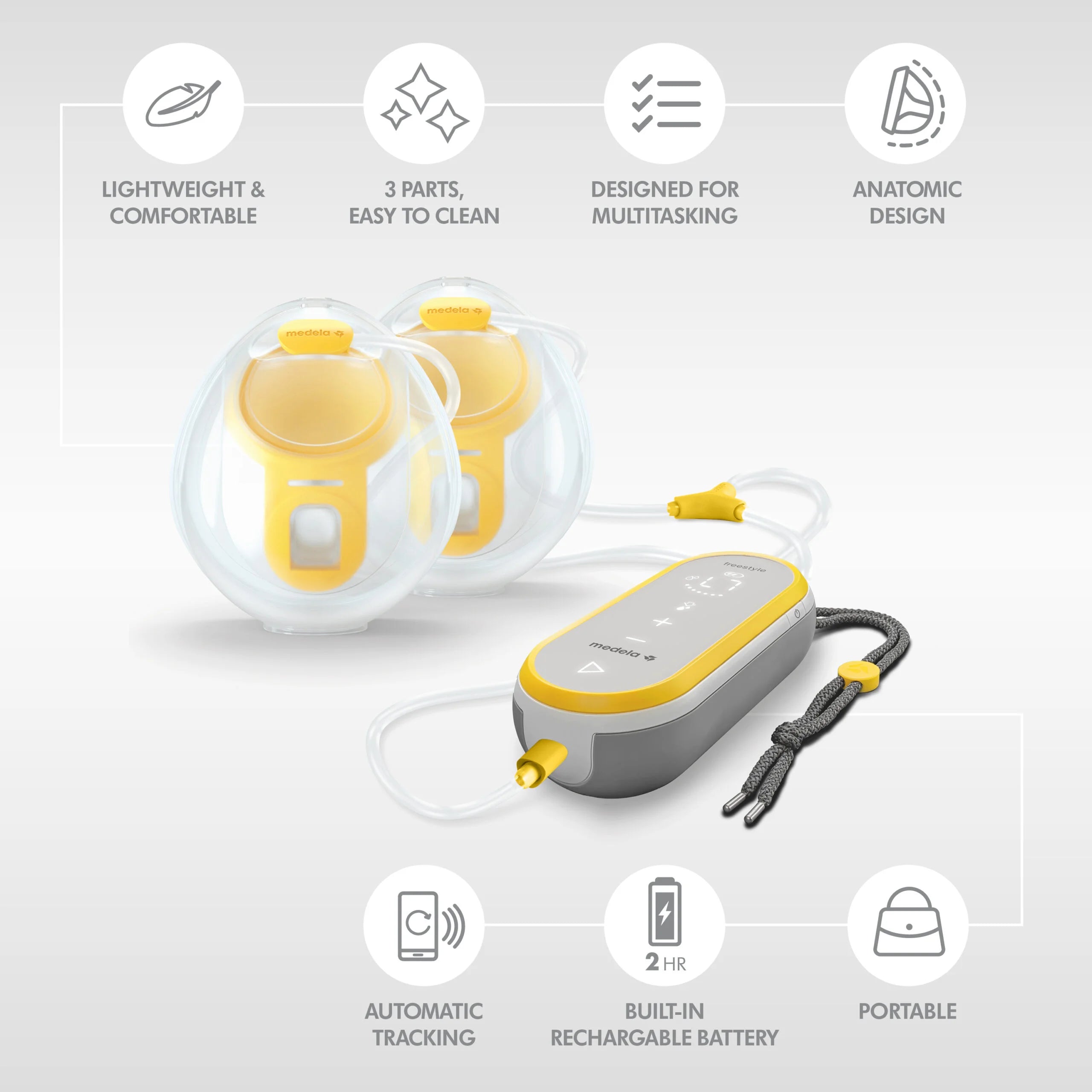 MEDELA Freestyle Hands-free Double Electric Breast Pump