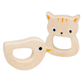 MENTARI Bird & Kitten Teether