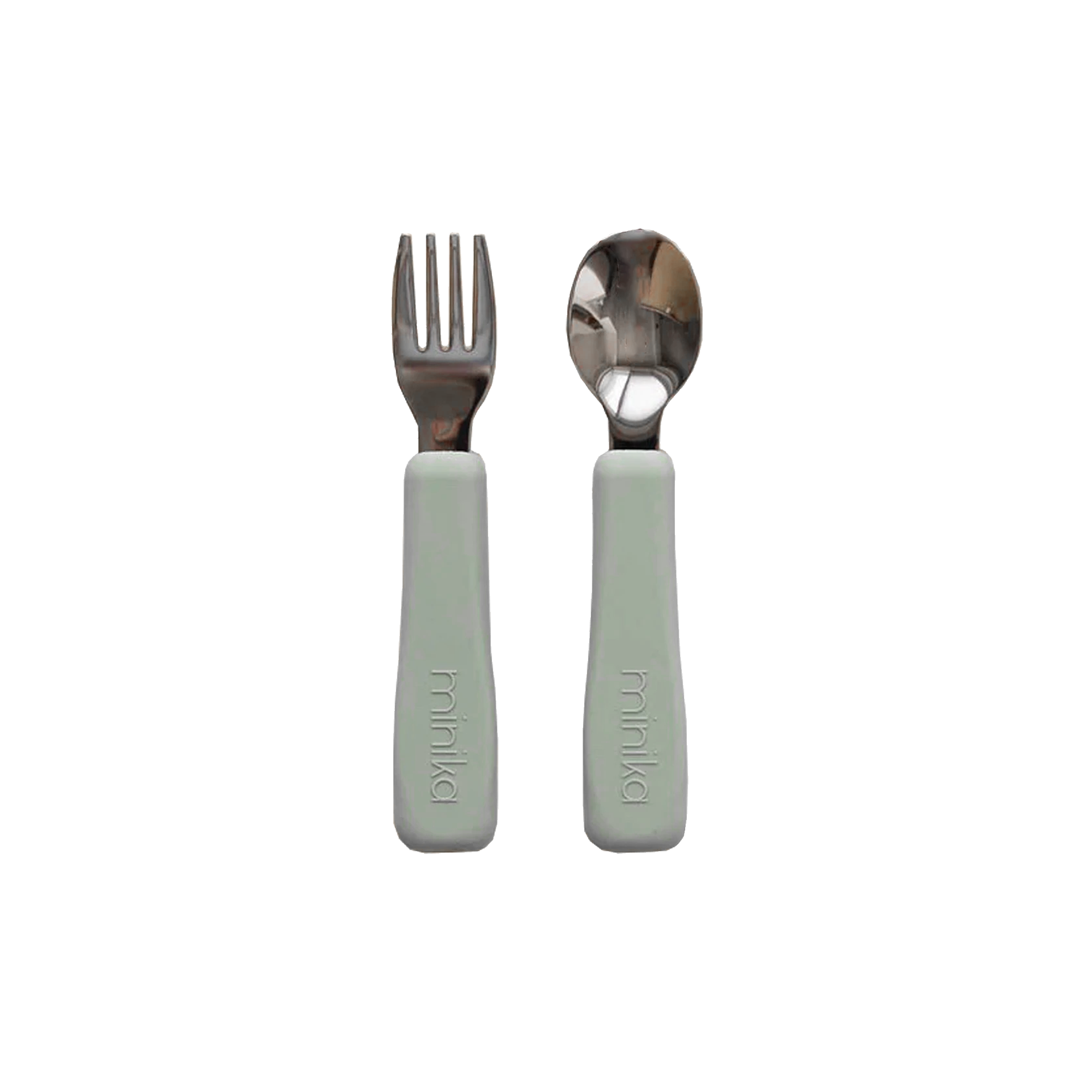 MINIKA Fork and Spoon Set - Sage