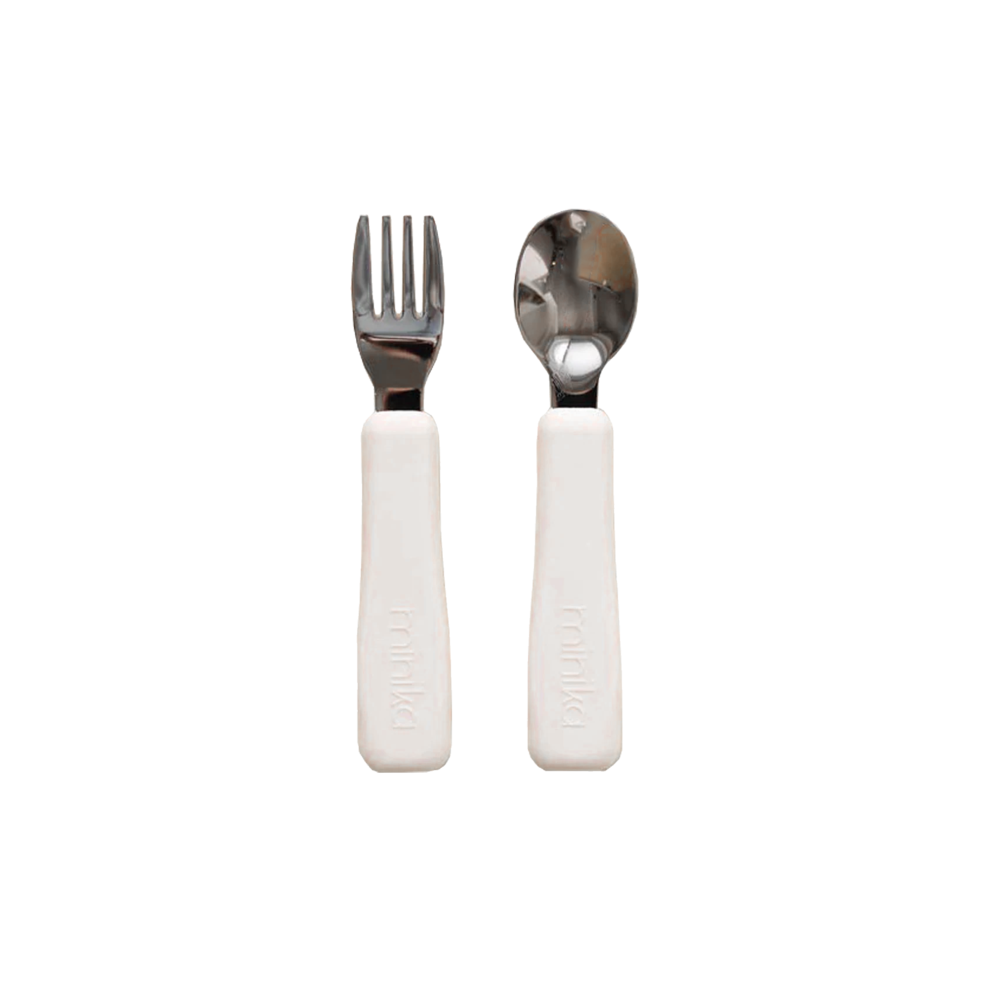 MINIKA Fork and Spoon Set - Shell