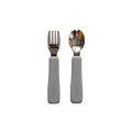 MINIKA Fork and Spoon Set - Stone
