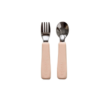 Thumbnail for MINIKA Fork and Spoon Set - Blush