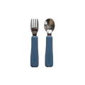MINIKA Fork and Spoon Set - Indigo