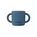 MINIKA Learning Cup With Handles - Indigo