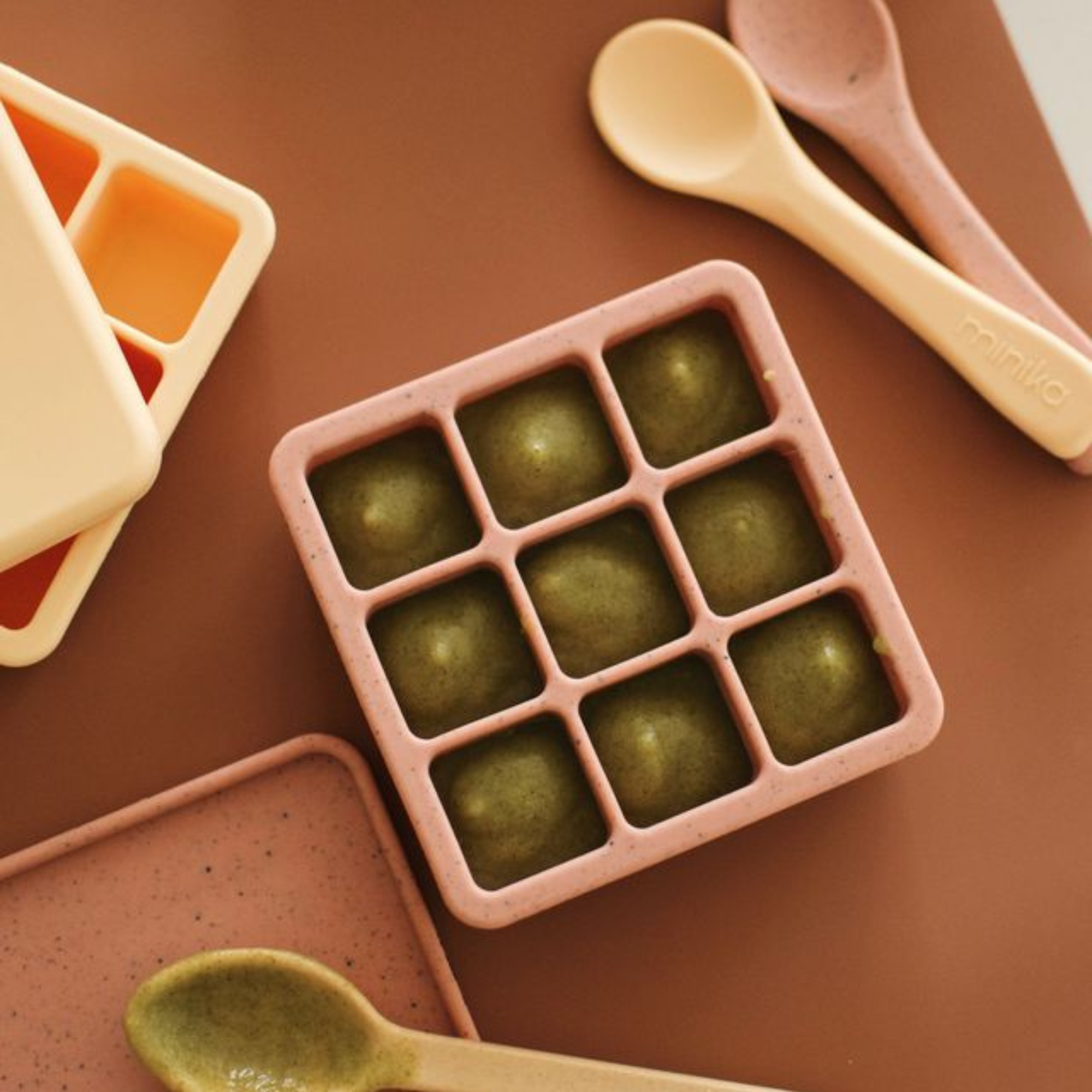 MINIKA Food Freezer Tray with Lid