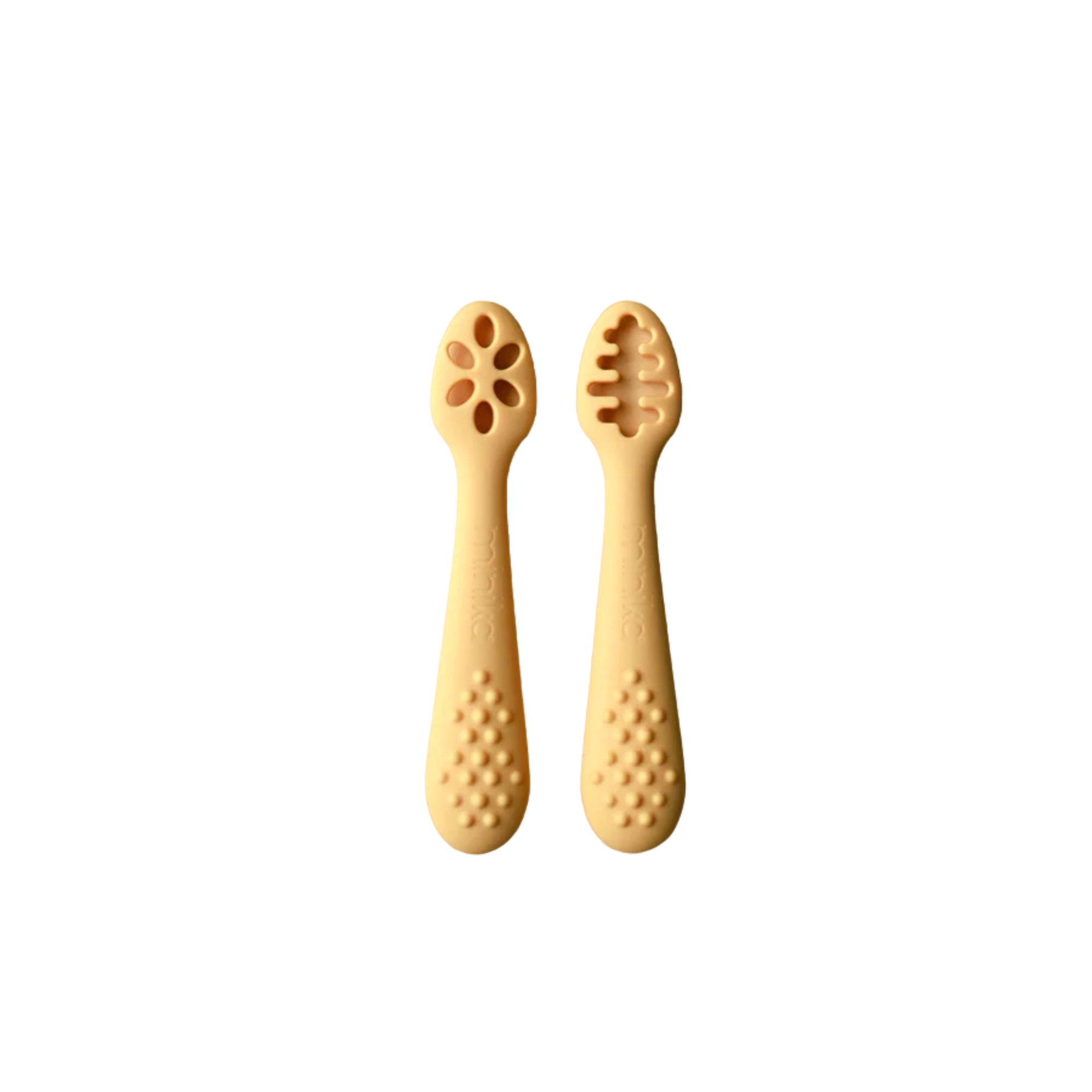 Cuillères d'apprentissage MINIKA (lot de 2)