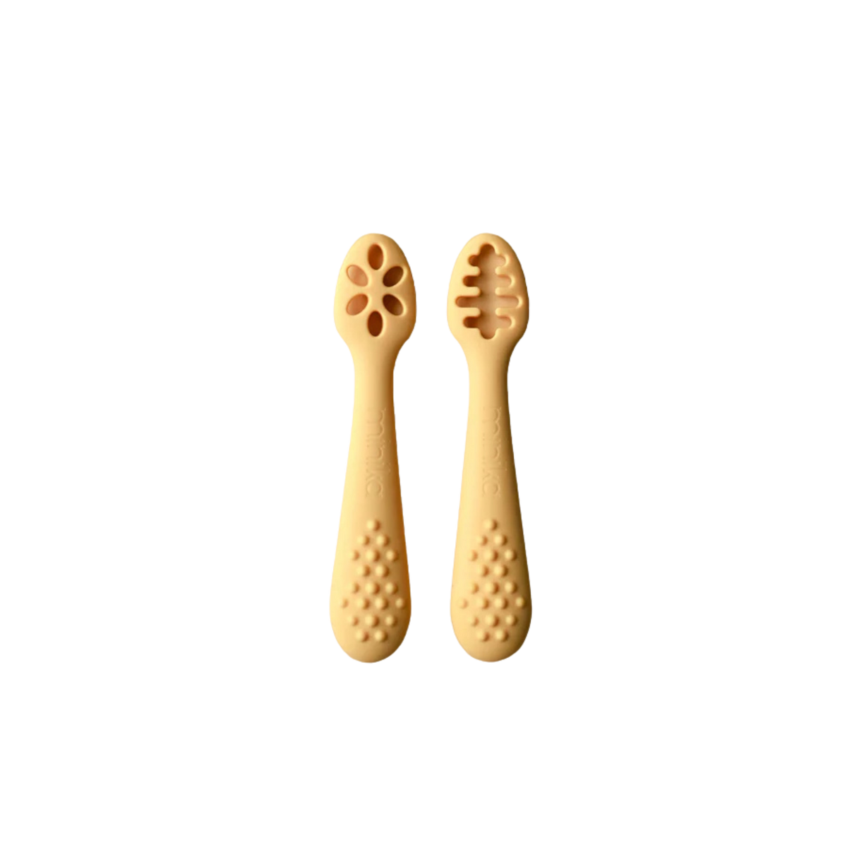 Cuillères d'apprentissage MINIKA (lot de 2)