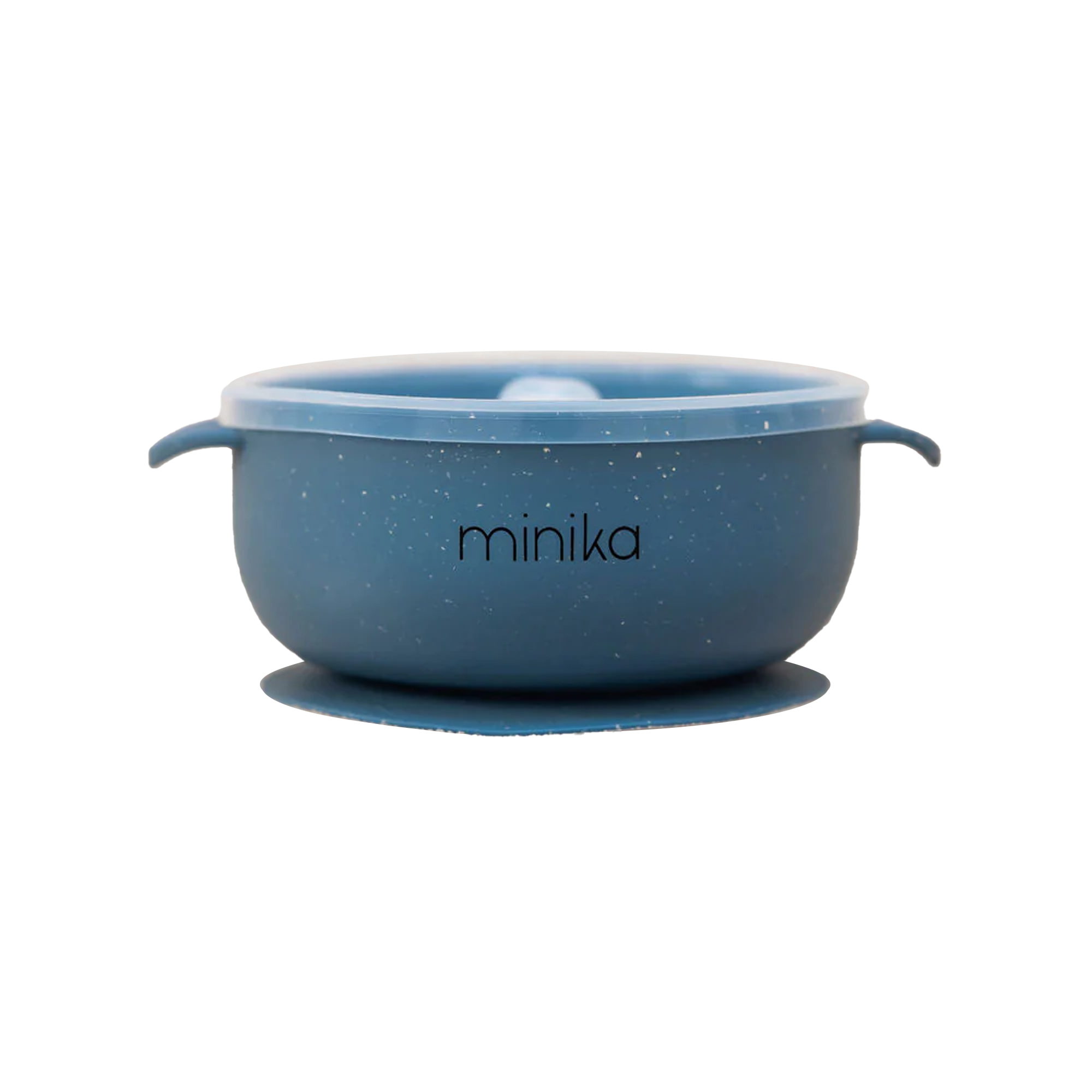 MINIKA Silicone Bowl With Lid - Indigo