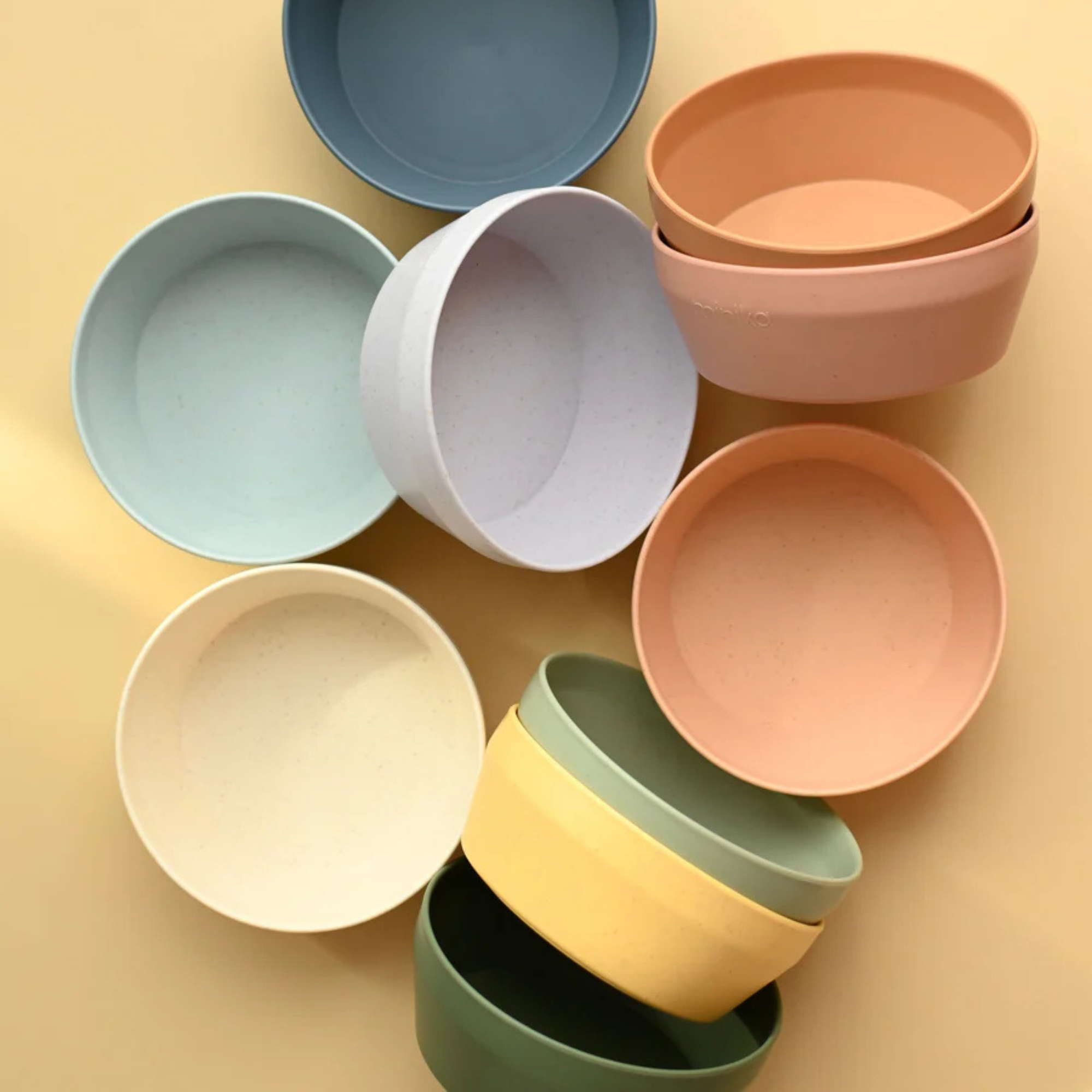 MINIKA Wheat Straw Bowl - Blush