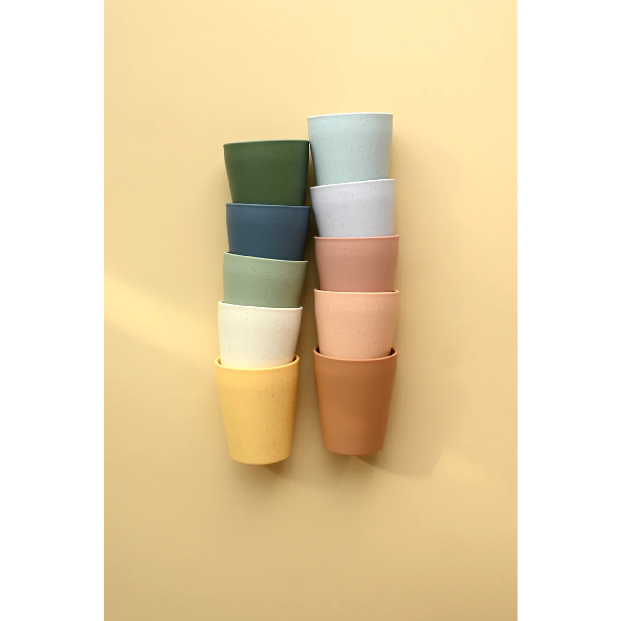 MINIKA Wheat Straw Cup - Almond