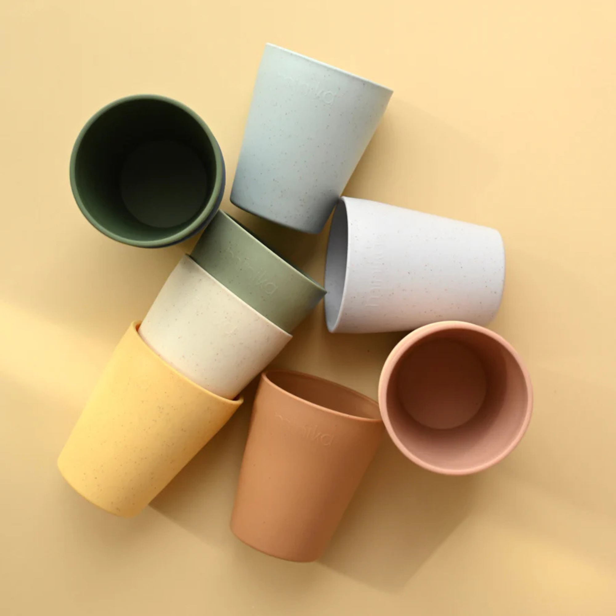 MINIKA Wheat Straw Cup - Blush