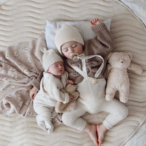 MUST BE BABY Knit Blanket