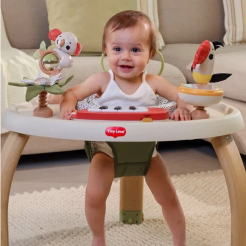 TINY LOVE 5-in-1 Here I Grow Stationary Activity Center - Boho Chic