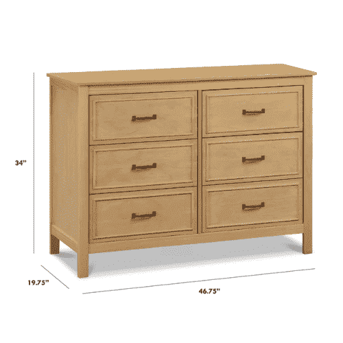 DAVINCI Charlie 6-Drawer Double Dresser