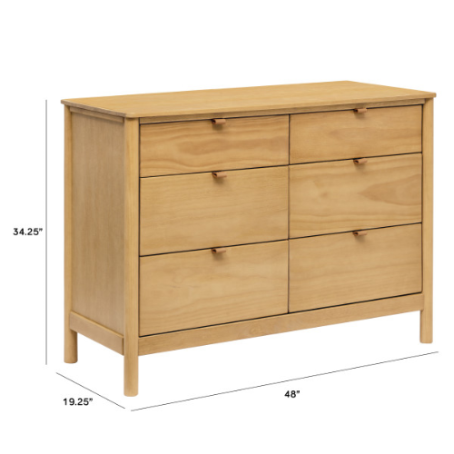 BABYLETTO Bondi 6-Drawer Assembled Dresser