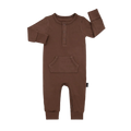 BELAN J Long Sleeves Pocket Romper 6-12m - Barrel