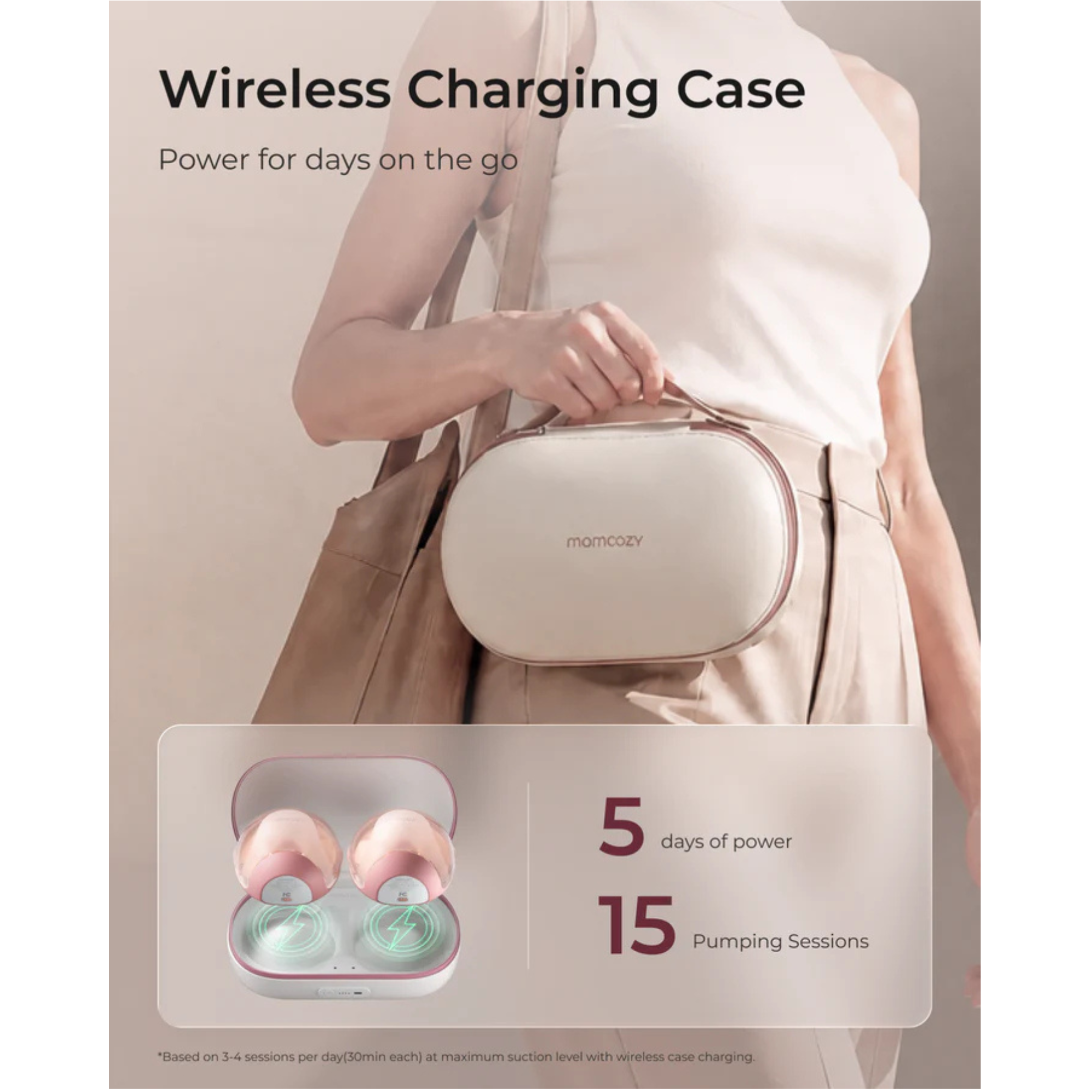 MOMCOZY Air 1 Ultra-slim Breast Pump