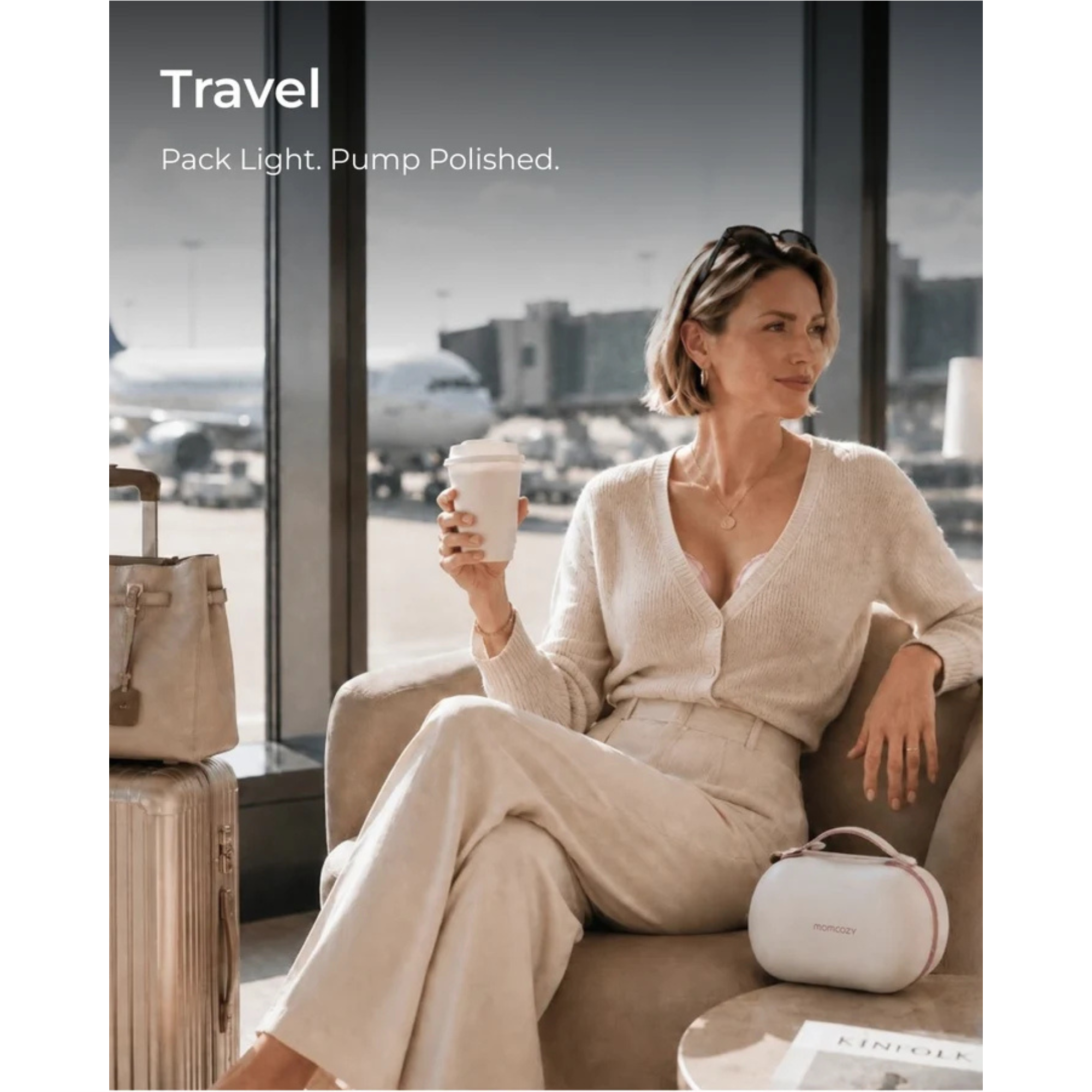 MOMCOZY Air 1 Ultra-slim Breast Pump