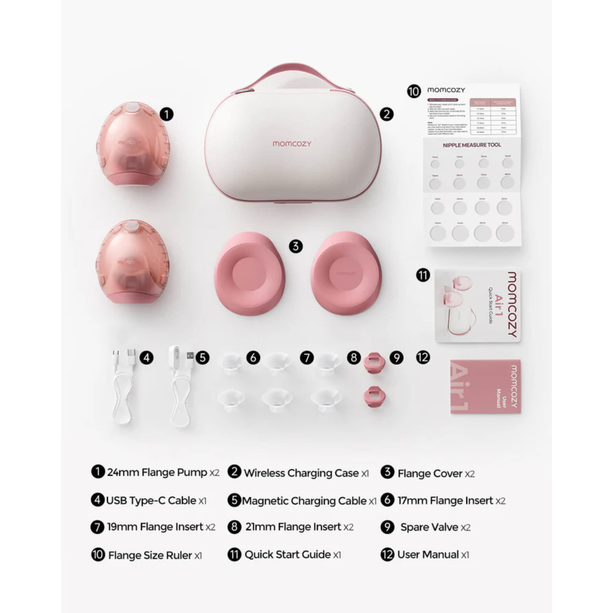 MOMCOZY Air 1 Ultra-slim Breast Pump