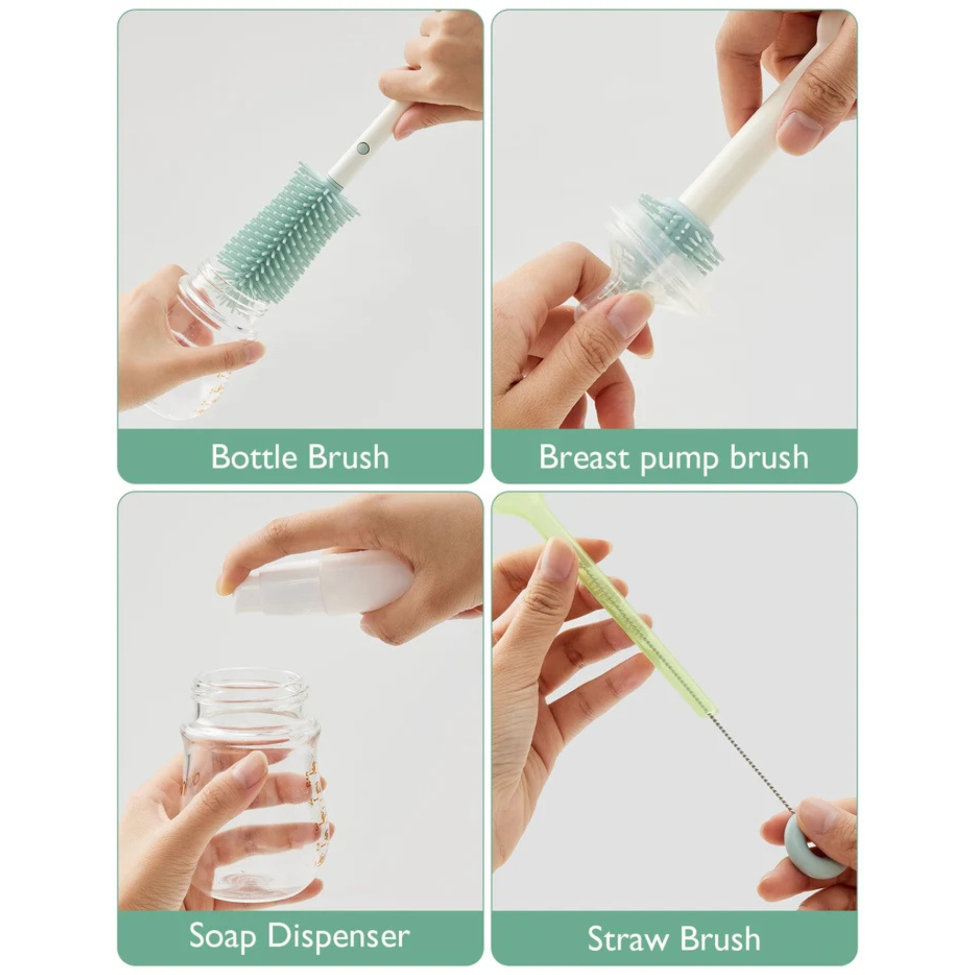 MOMCOZY Bottle Brush Set