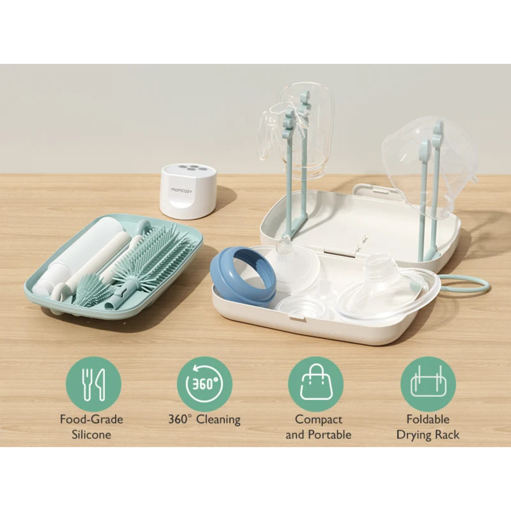 MOMCOZY Bottle Brush Set