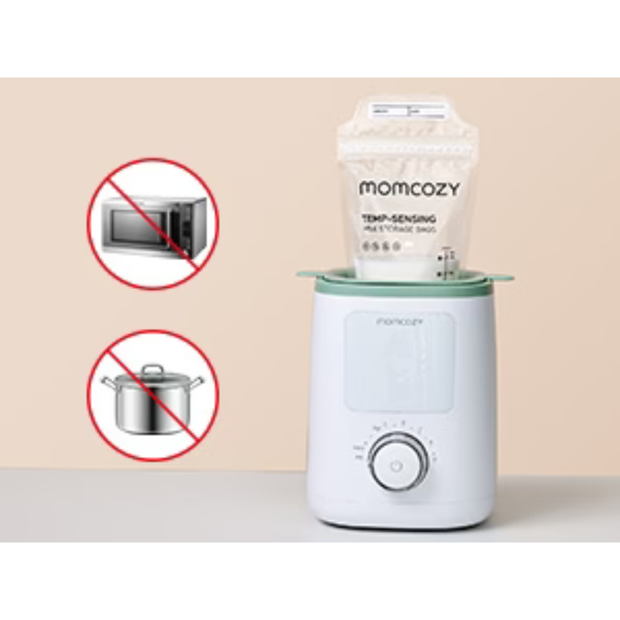 MOMCOZY Breastmilk Storage Bags (50-Pack)