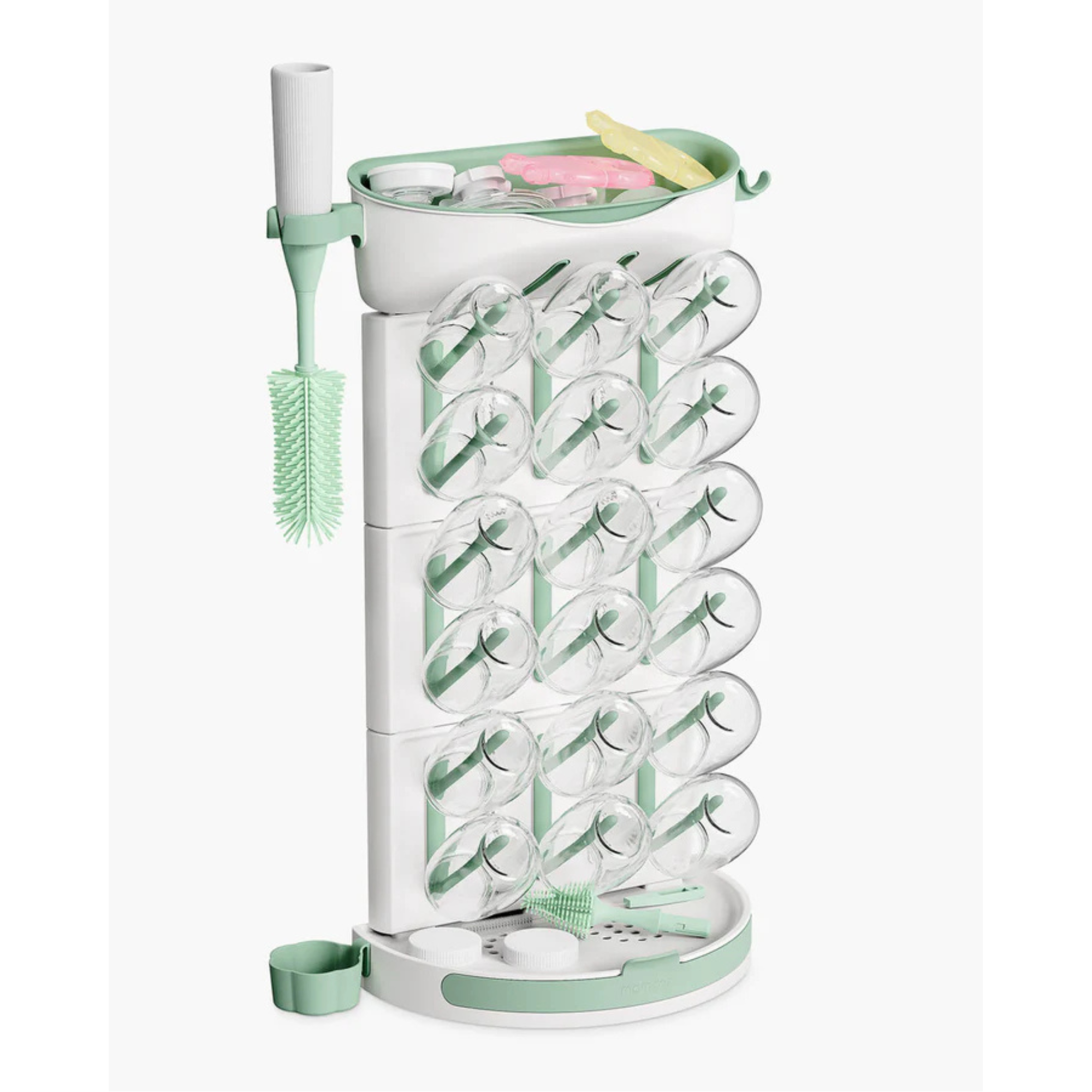 MOMCOZY DIY Larger Bottle Drying Rack for 18 Bottles