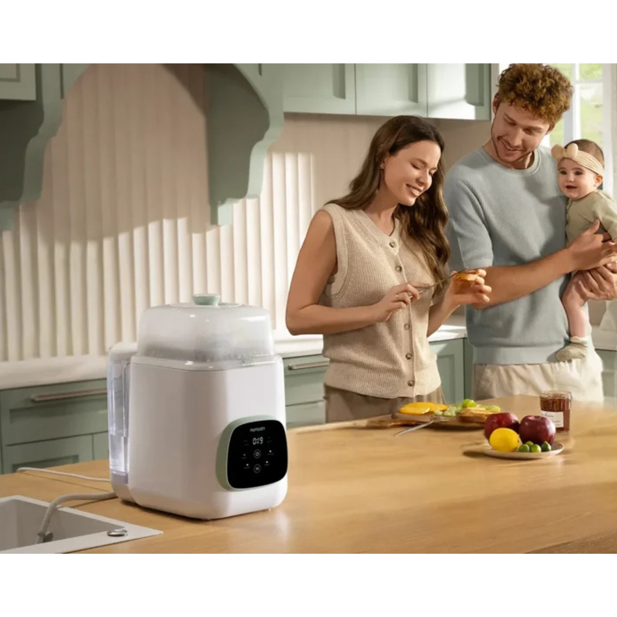 MOMCOZY KleanPal Pro Baby Bottle Washer and Sterilizer