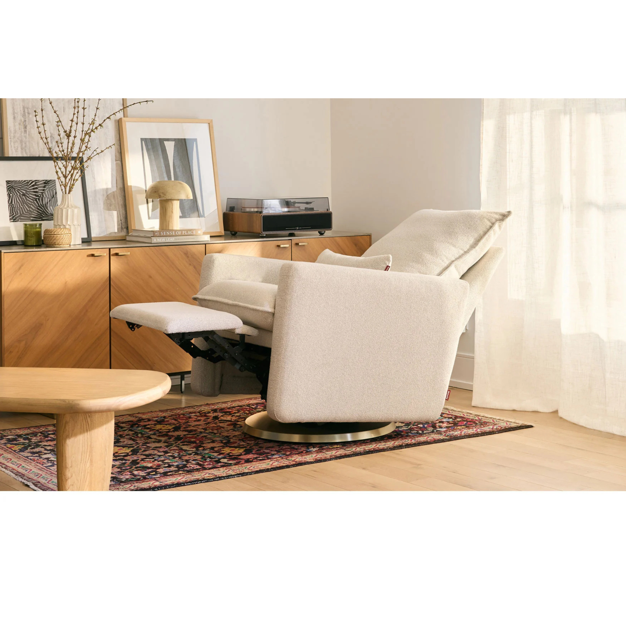 MONTE DESIGN Cortina Glider + Swivel Recliner