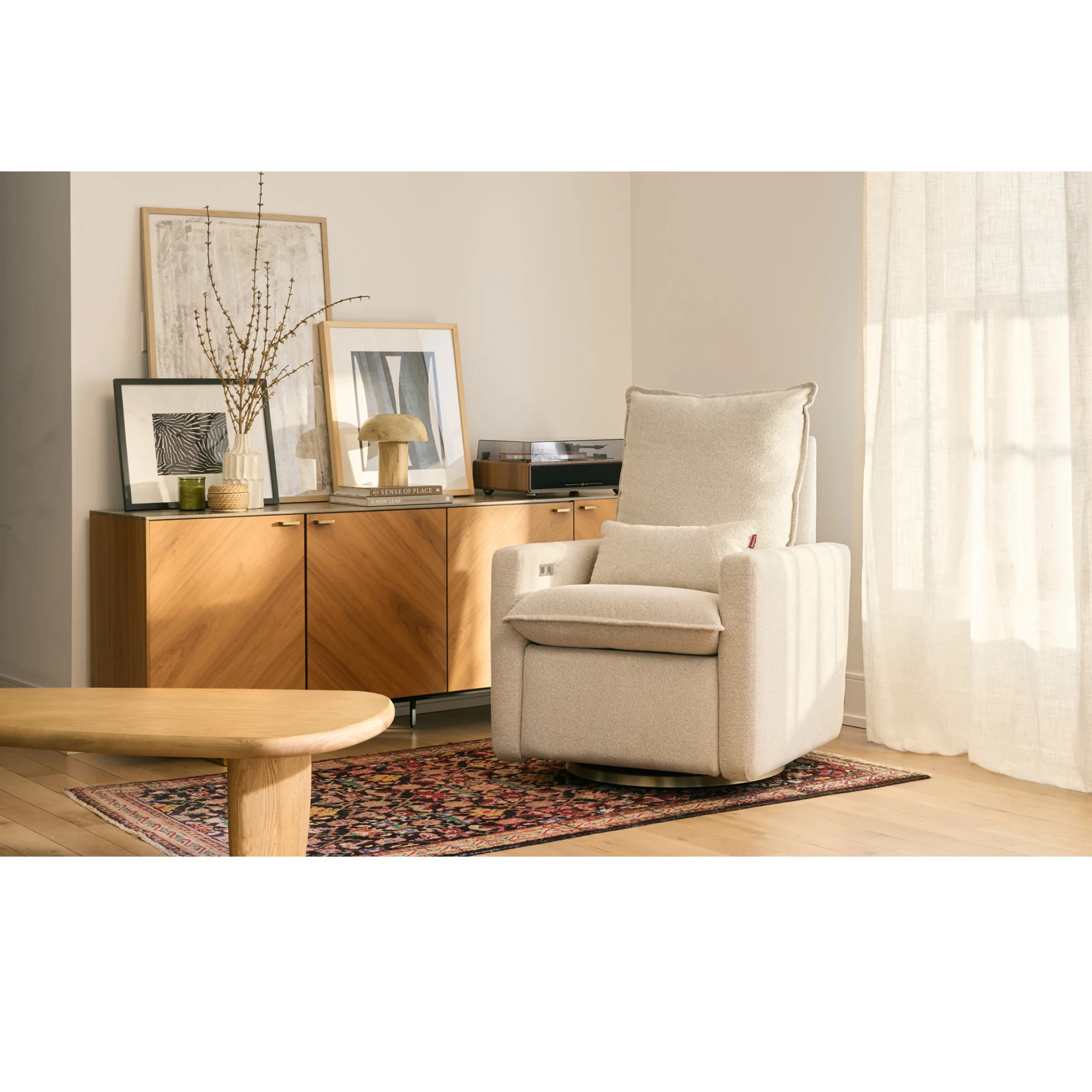 MONTE DESIGN Motorized Cortina Glider Recliner