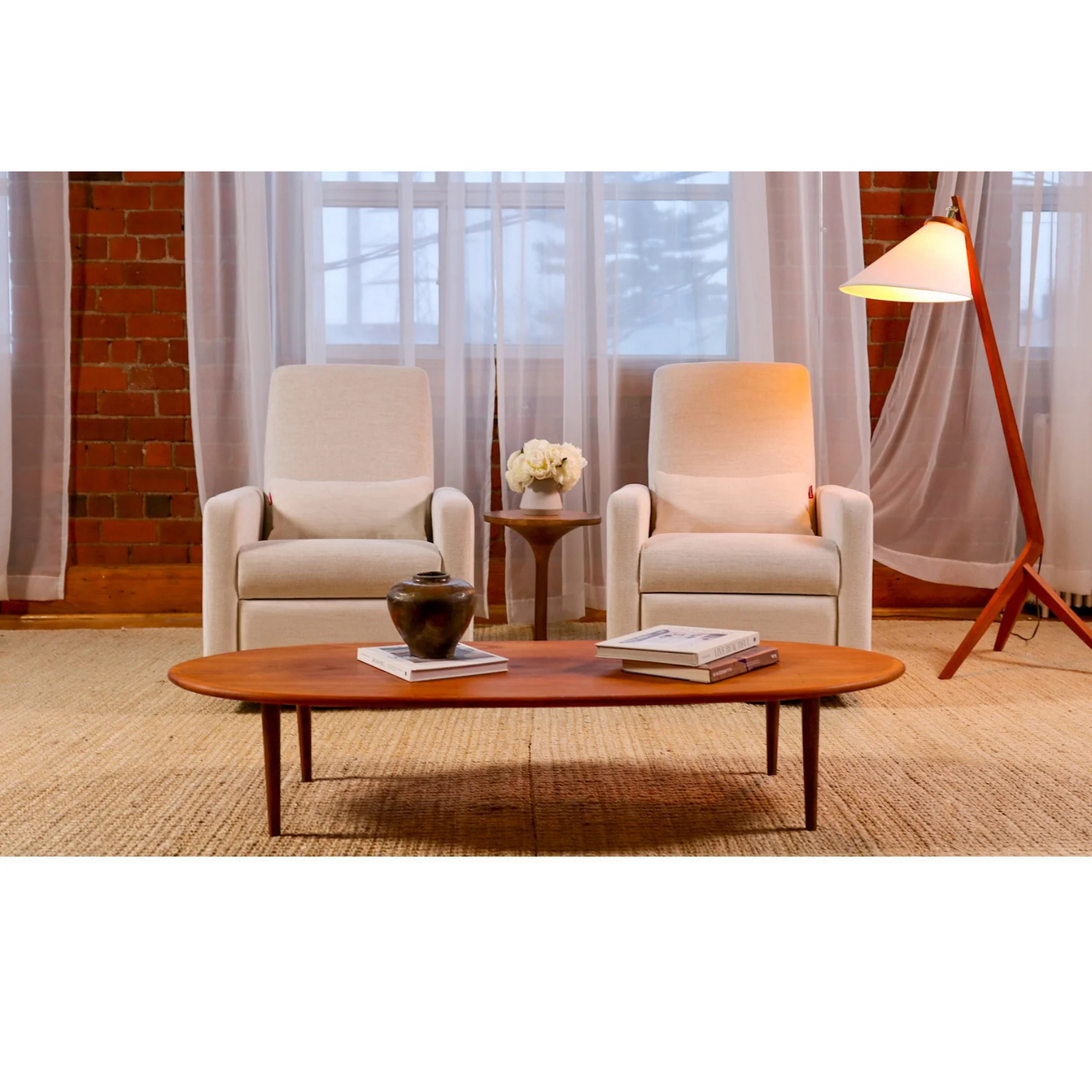 MONTE DESIGN Livraison rapide - Fauteuil inclinable pivotant Grano