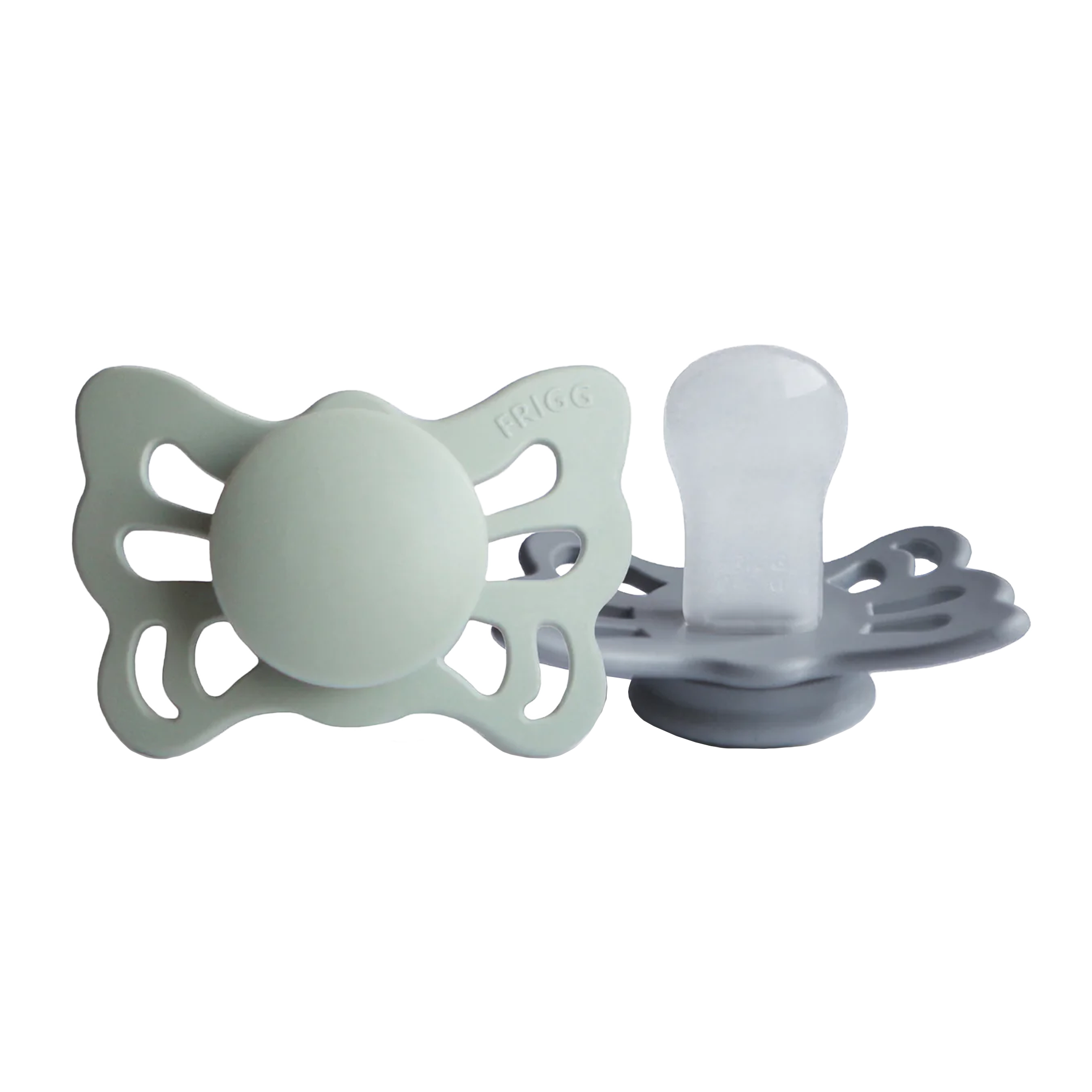 Sucette anatomique en silicone MUSHIE Frigg Butterfly pour bébé
