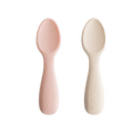 MUSHIE Silicone Toddler Starter Spoon (2-Pack)