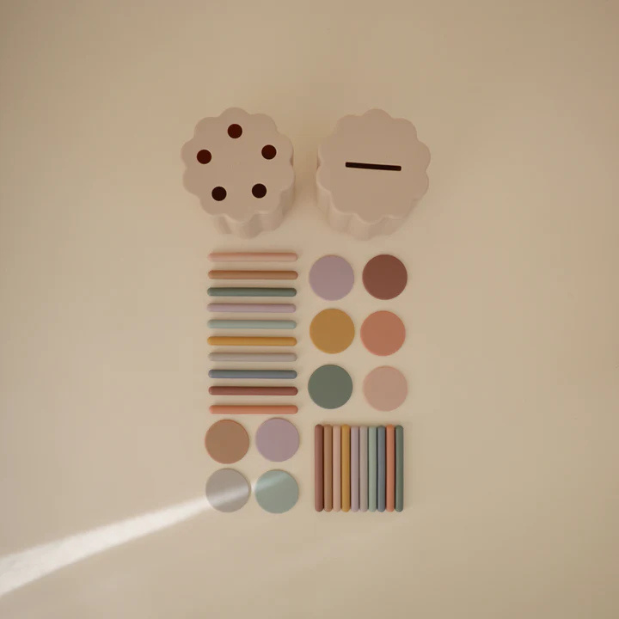 MUSHIE Coin + Tube Sorting Set