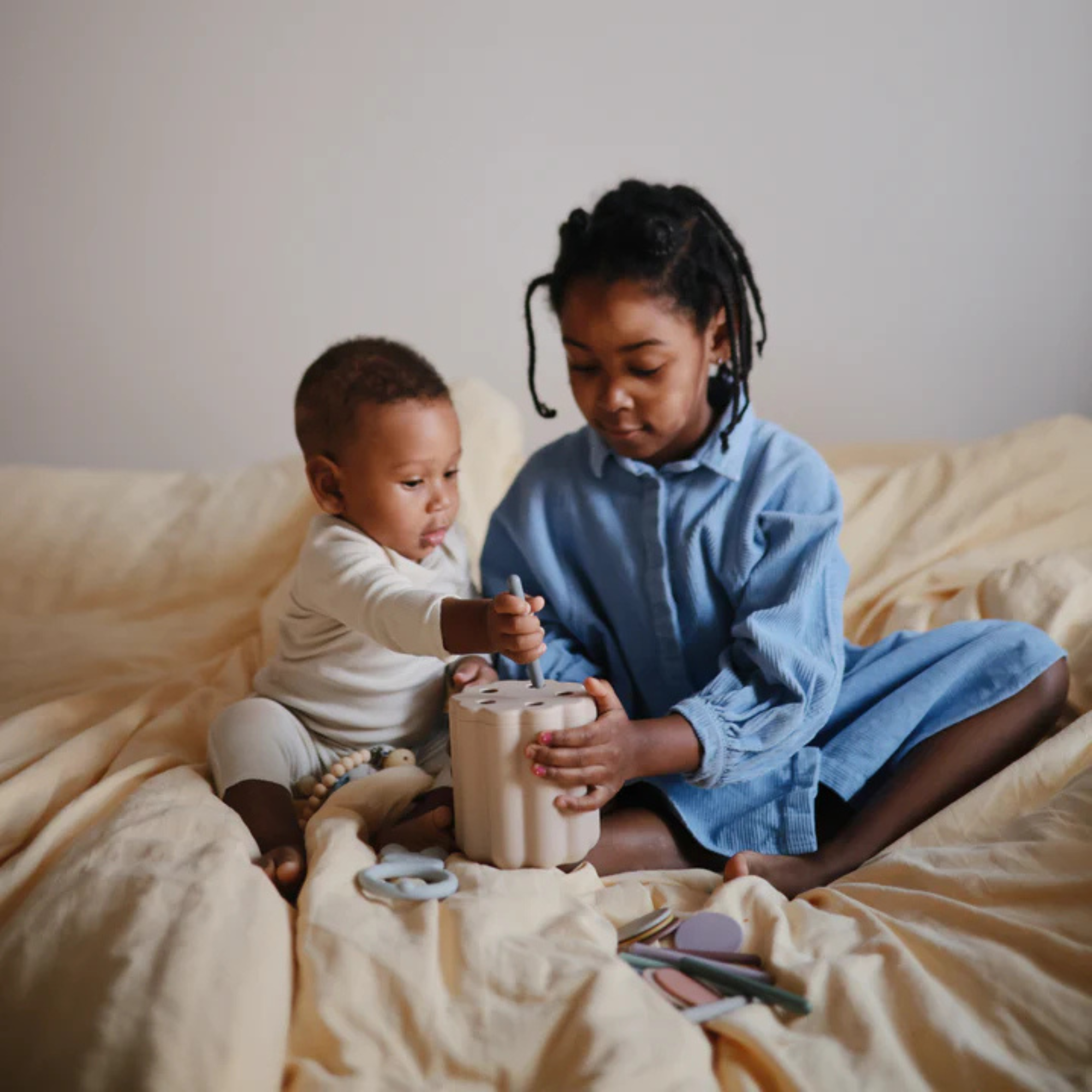 MUSHIE Coin + Tube Sorting Set