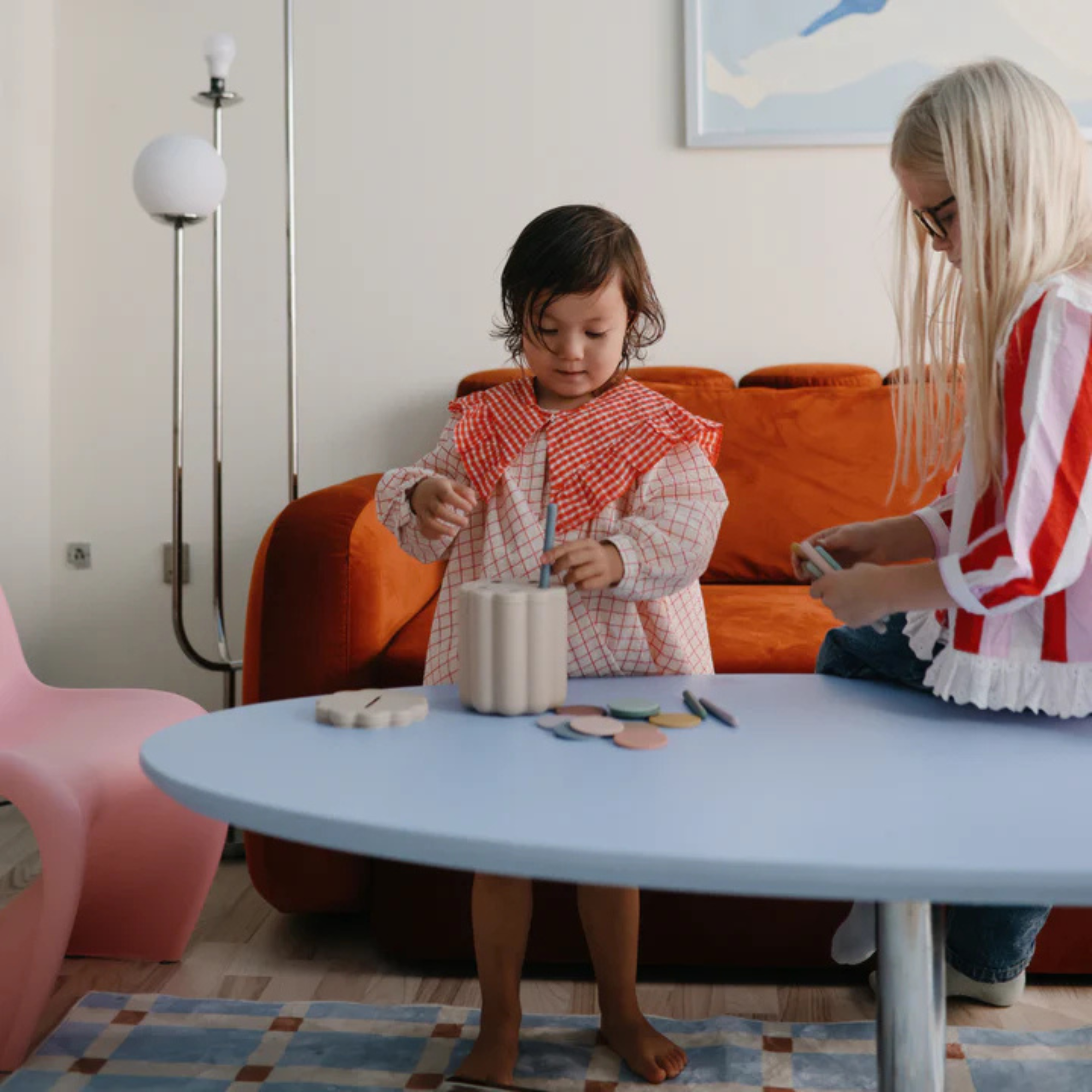 MUSHIE Coin + Tube Sorting Set