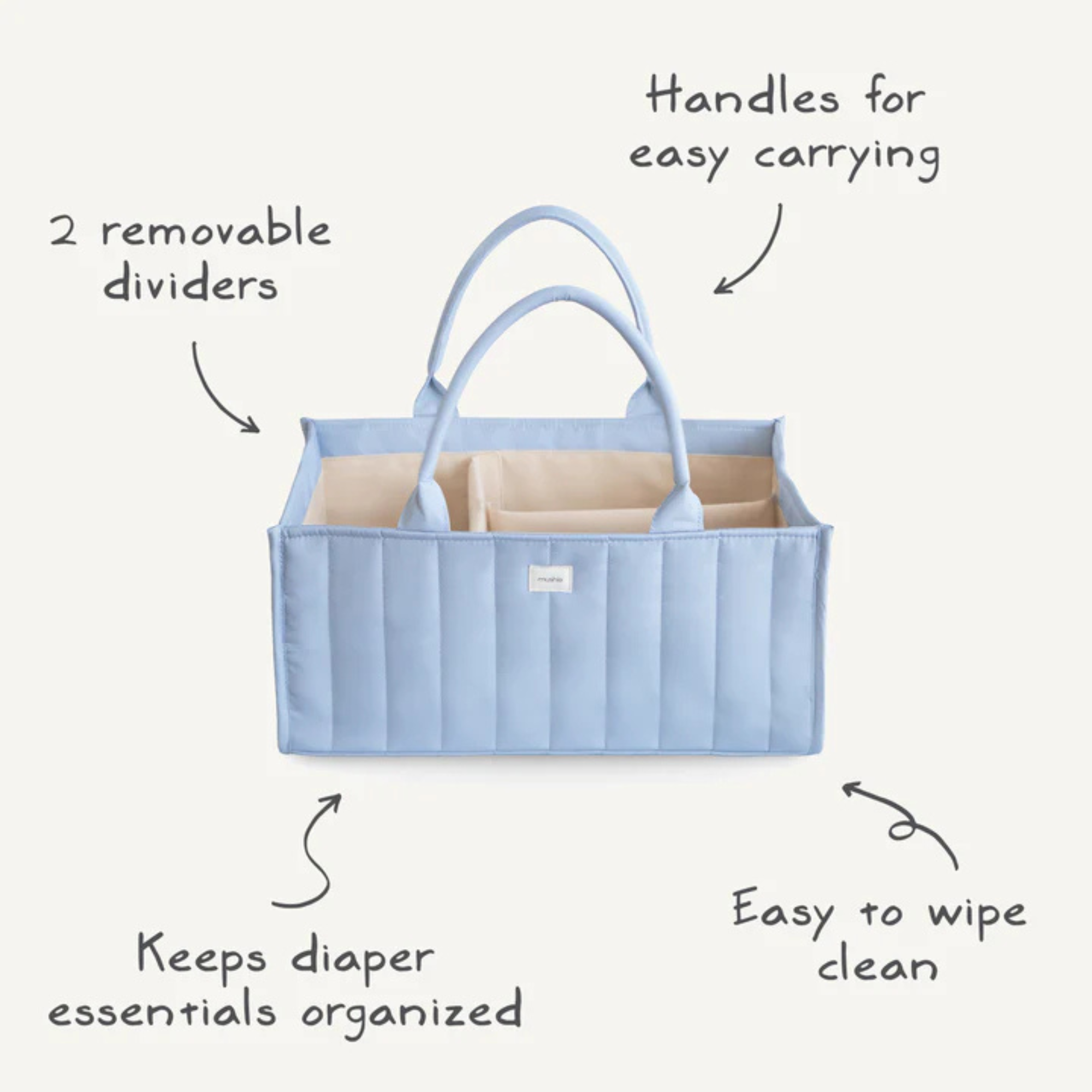 MUSHIE Diaper Caddy