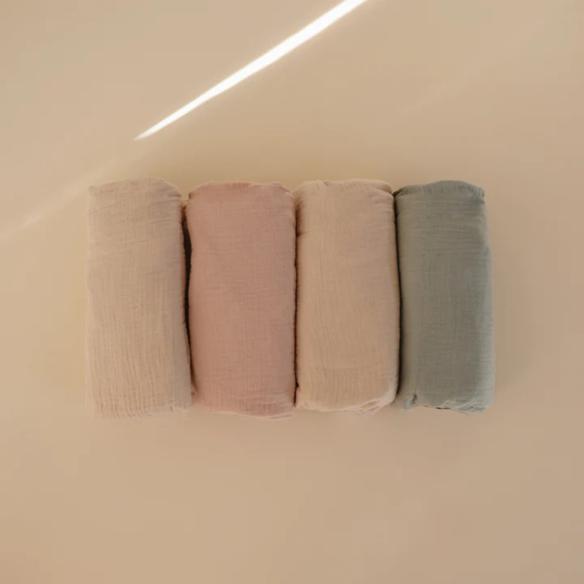 MUSHIE Extra Soft Muslin Crib Sheet (2-Pack)