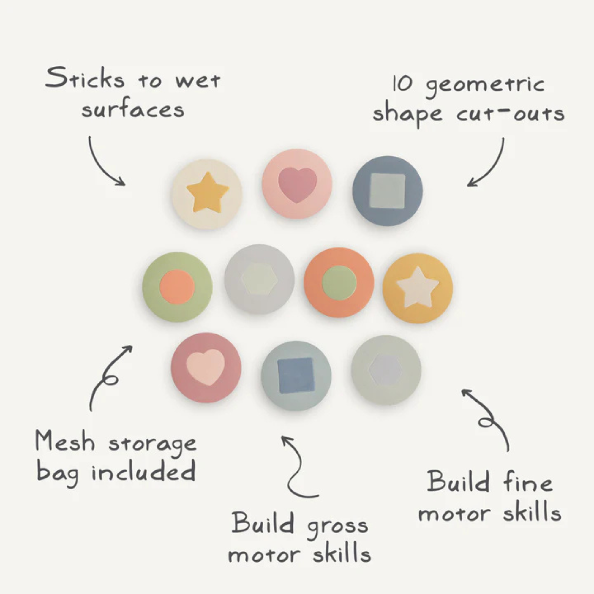 Puzzle de bain moussant MUSHIE