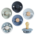 MUSHIE Frigg Natural Rubber Endless Sea Pacifier (6-Pack)