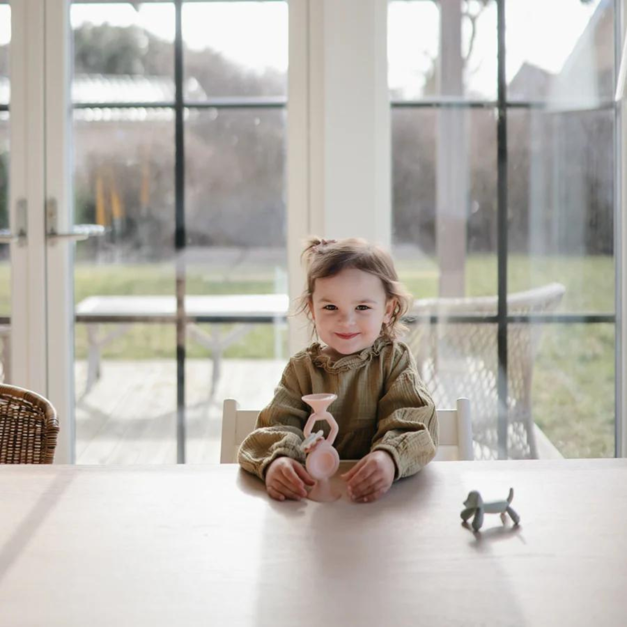 Jouet à ventouse MUSHIE HexaPop