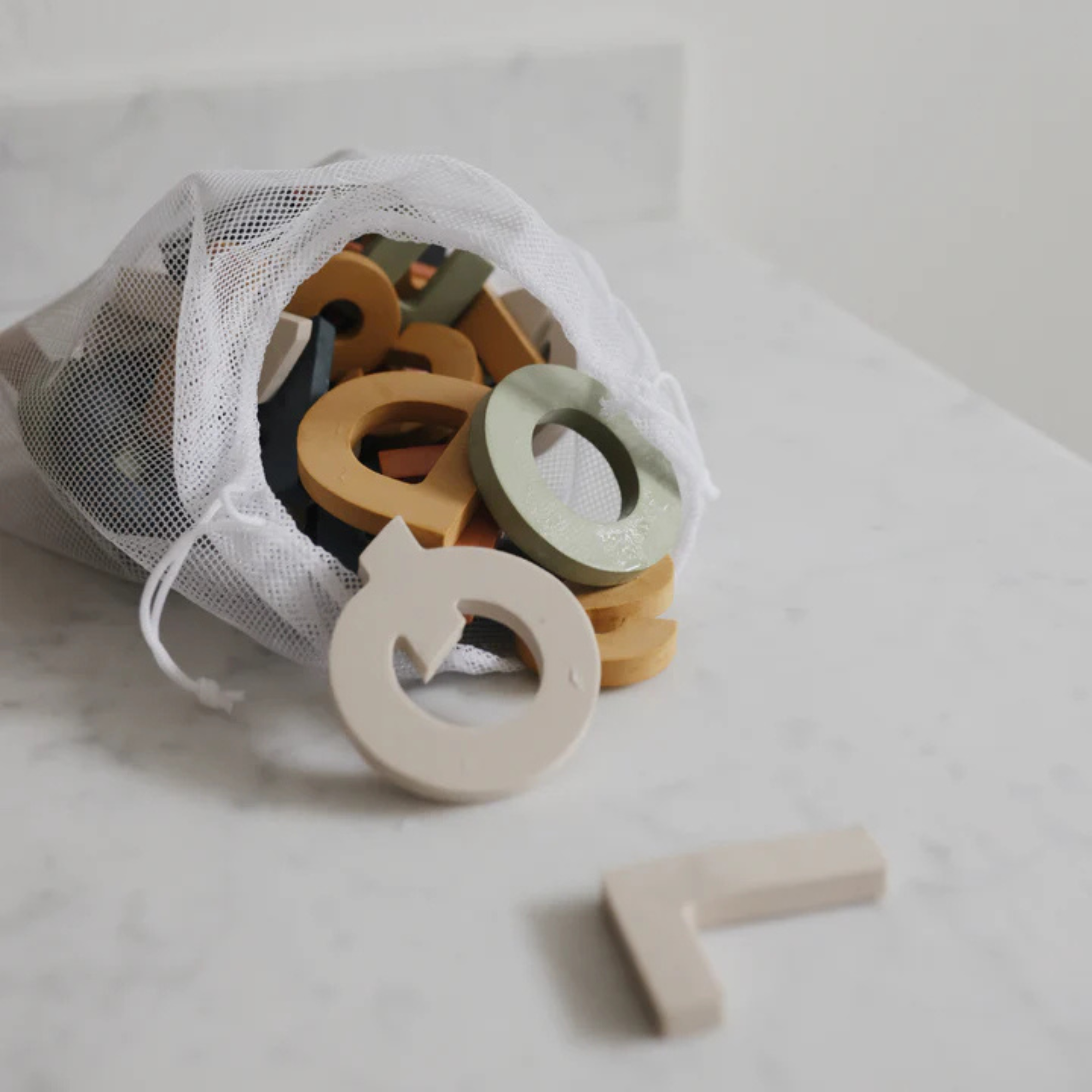 Ensemble de jeu de bain MUSHIE Lettres + Chiffres